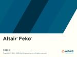 Download Altair HW FEKO 2022.2.0 win64 full license